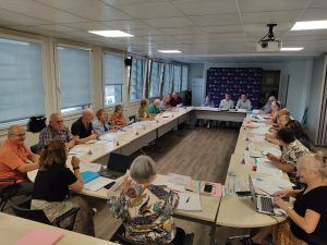 Réunion du conseil d'administration du 2 juillet 2024, au siège de l'UDAF d'Indre-et-Loire