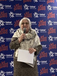Monique Fontaine, Présidente de l'UDAF d'Indre-et-Loire a présenté ses vœux à l'ensemble des salariés et bénévoles