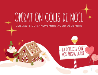 Affiche de l'opération Colis de Noël