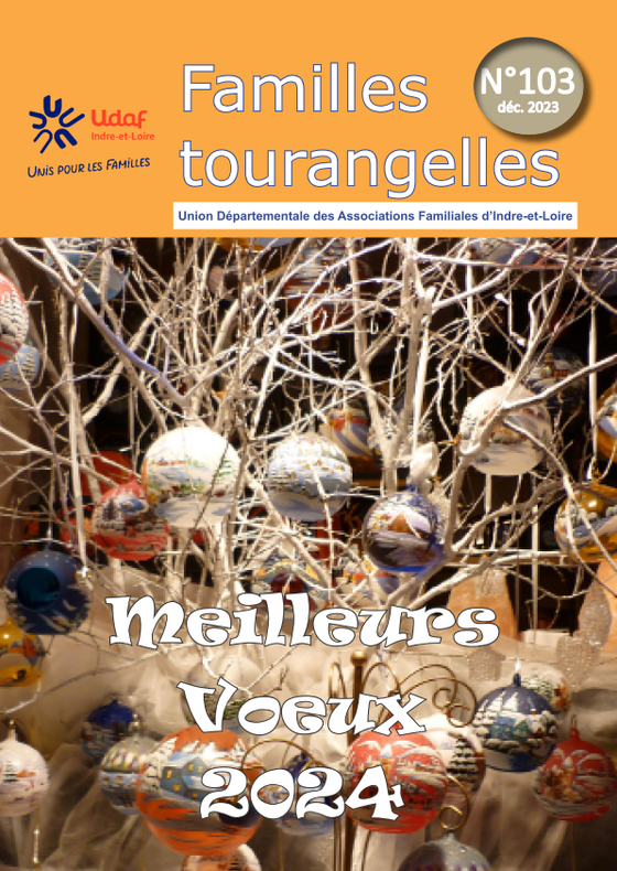 Couverture Familles Tourangelles n°103