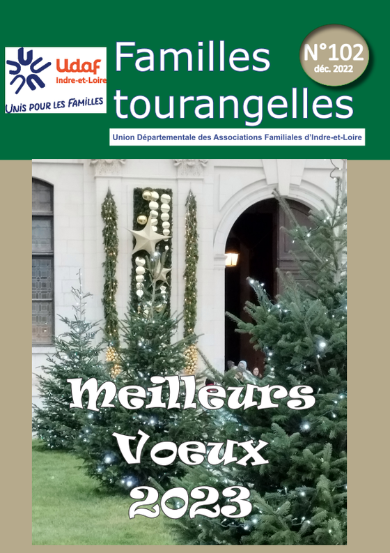 Couverture du Magazine Familles Touraine n°102