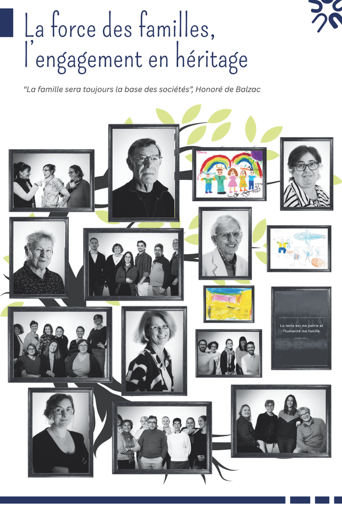 Exposition "80 ans au service des familles"