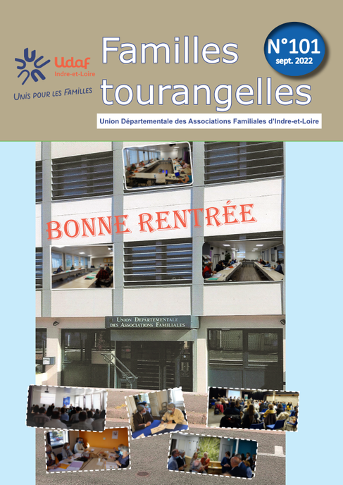 Couverture du Magazine Familles Touraine n°101